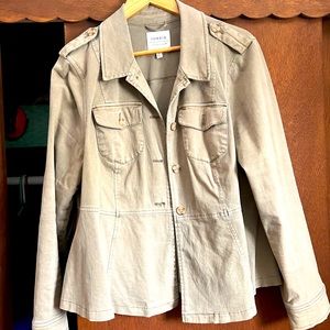 Torrid Army Green Lightweight Jacket Size 2